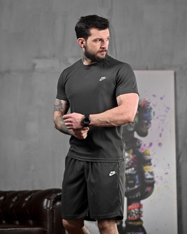 Летний комплект Nike grey 4 ДЛ6457