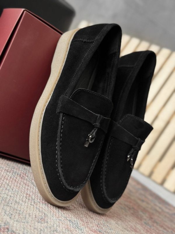 Женские лоферы seanly black ДЛ7294