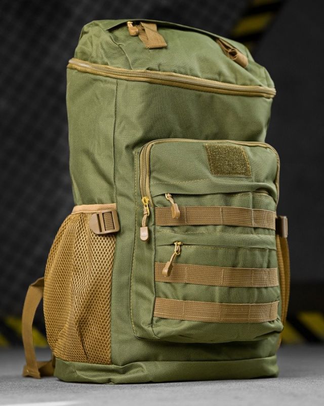 уристический рюкзак 60L  oliva ДЛ7544