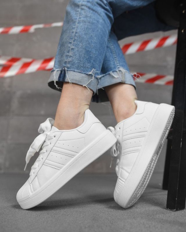 Женские кроссовки Star mini white НП5224