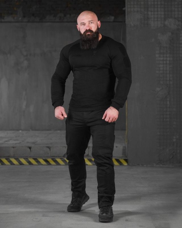 Весенний комплект полиция black ВТ5047
