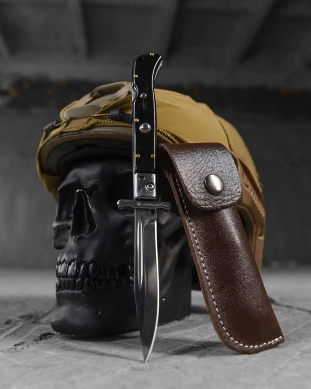 Нож выкидной SRT black НП4985