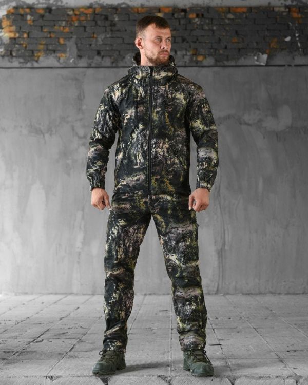 Тактический маскировочный  костюм софтшел SoftShell  permanent НП5039
