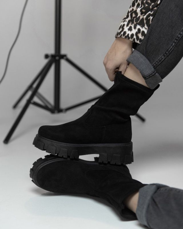 Жіночі черевики ZAM black 20-909-1 ВТ7689