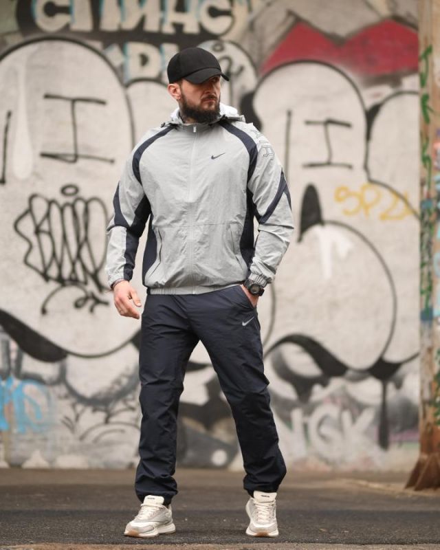Спортивный костюм RETRO  NK grey ТР6937