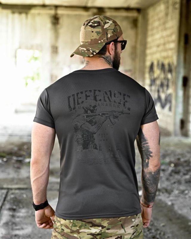 Тактическая футболка BORN OF WAR  Defense grey ВТ4630