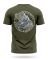 Tactical t-shirt SELION runes oliva TR6948