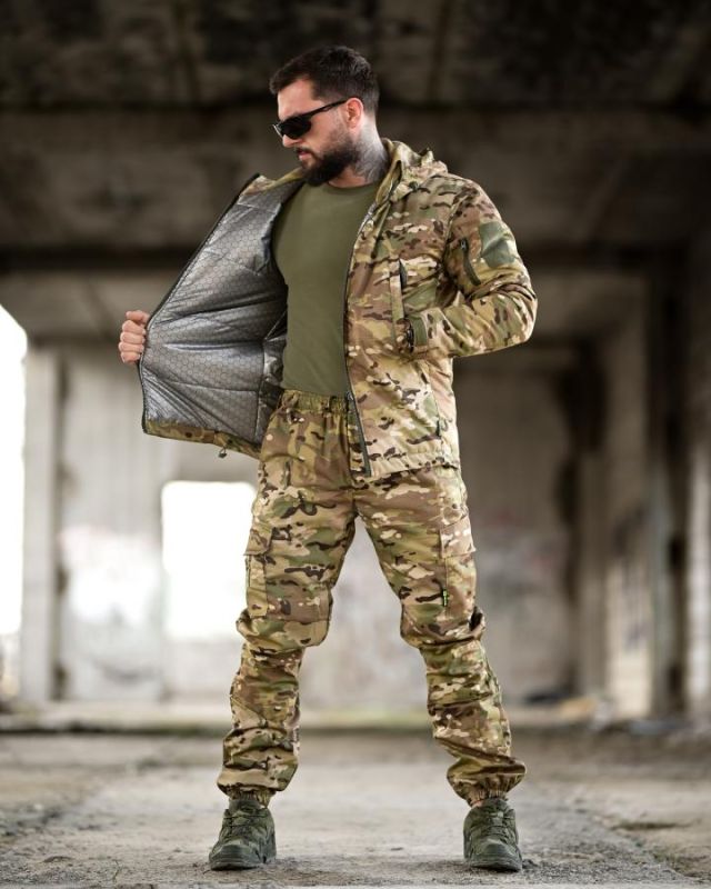 Зимний тактический костюм 7.62 мультикам рипстоп ТР6501