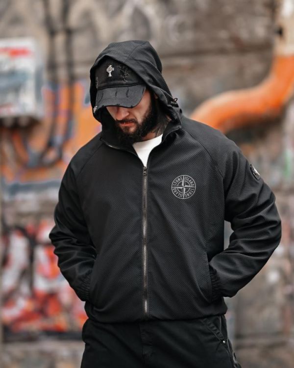 Ветровка ST pancer  black ТР6843