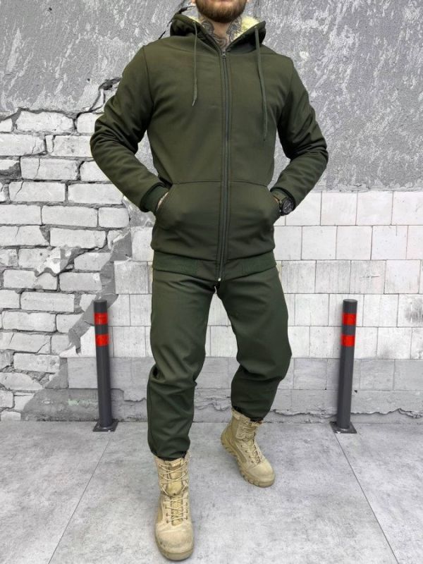 Зимний тактический костюм Splinter oliva ВТ7781
