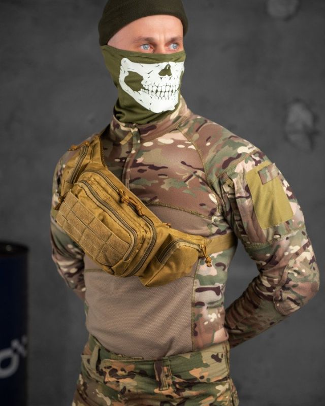 Тактическая сумка на пояс MILITARY RANGERS кайот ВТ7592