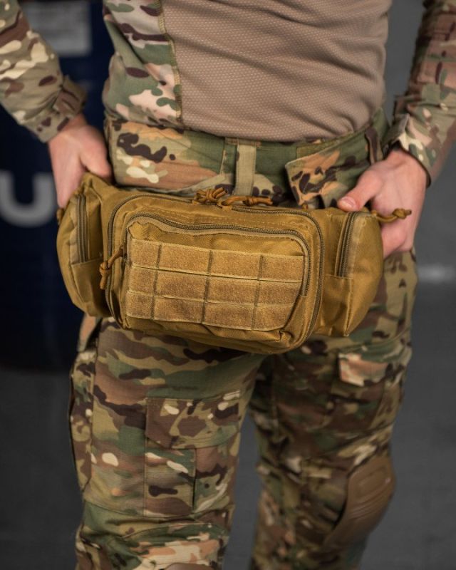 Тактическая сумка на пояс MILITARY RANGERS кайот ВТ7592