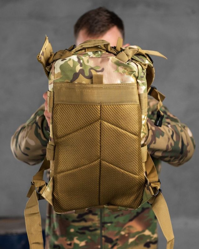 Штурмовой тактический рюкзак 25л  indestructible мультикам