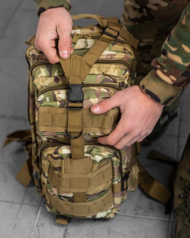 Штурмовой тактический рюкзак 25л  indestructible мультикам
