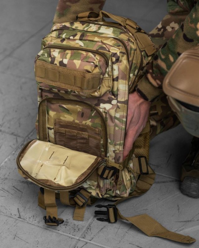 Штурмовой тактический рюкзак 25л  indestructible мультикам