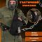 тактическая сумка нагрудная hardy black