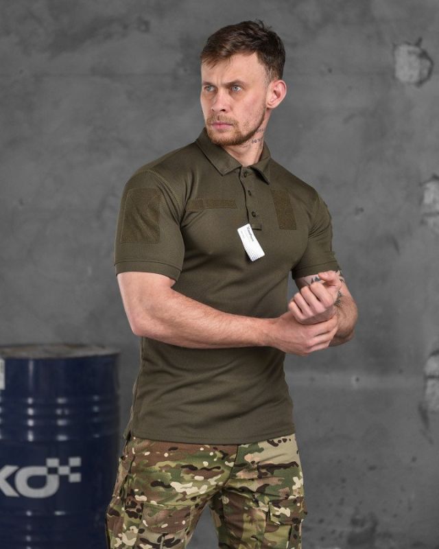поло  coolpass olive ВТ6737