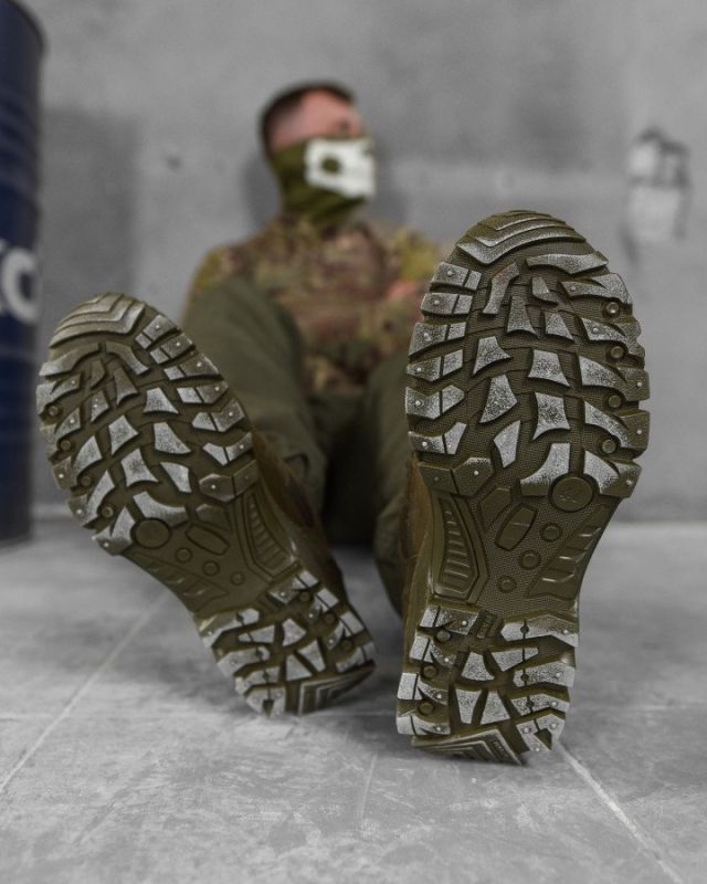 Кроссовки тактические Undolini olive ВТ0966