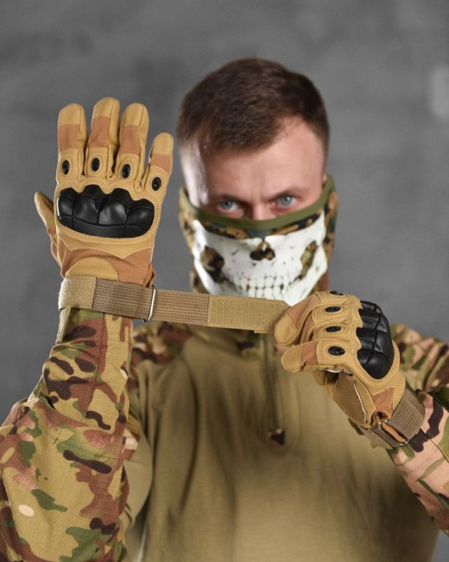 тактические перчатки stendboy кайот ВТ6354