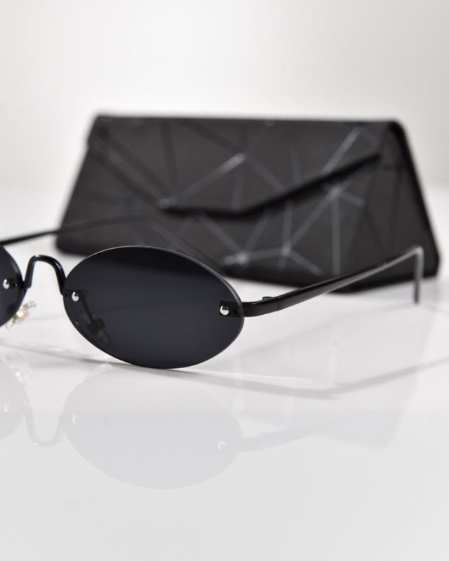 Очки без оправы slim black ВТ1135