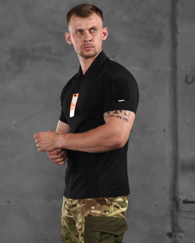 Тактична поло Attack black ВН11038