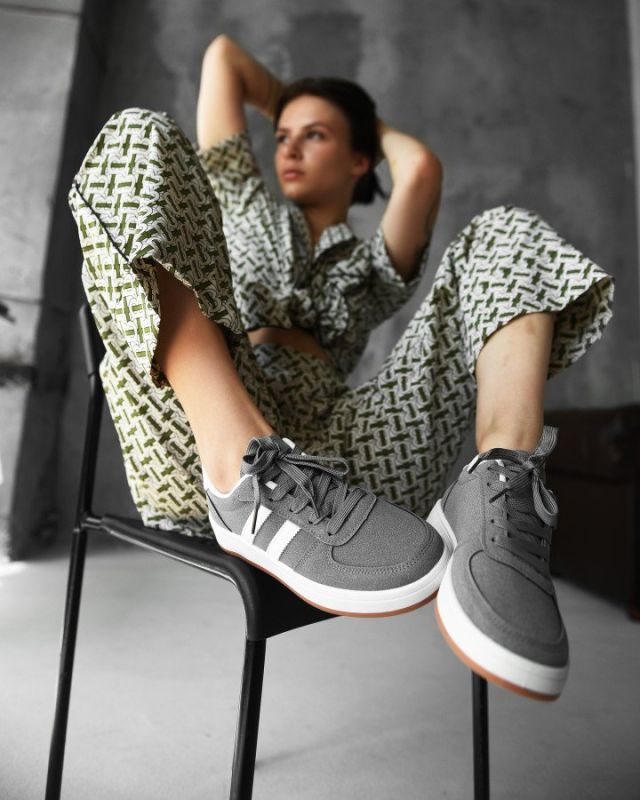 Женские кроссовки kat  grey РА4955