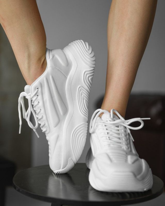 Женские кроссовки lobi white  РА5000
