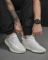 Мужские кроссовки yzy grey/whiite РА5047