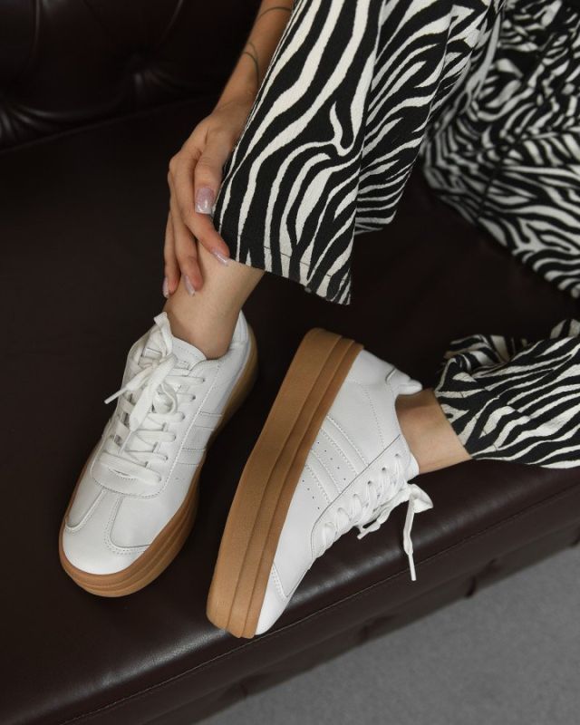 Женские кроссовки samba white НП4926
