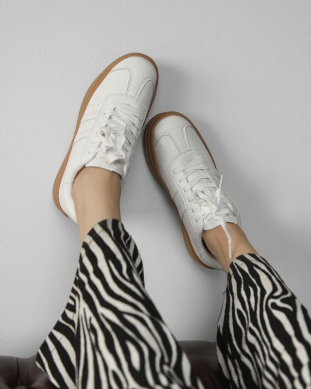 Женские кроссовки samba white НП4926