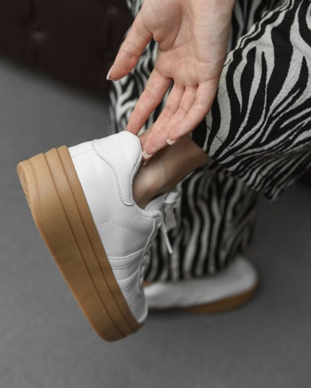 Женские кроссовки samba white НП4926