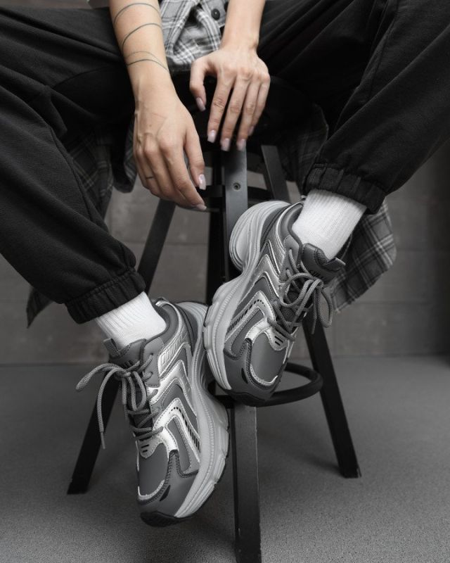 Женские кроссовки grey   НП5004