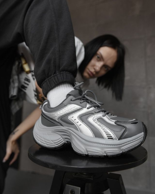 Женские кроссовки grey   НП5004