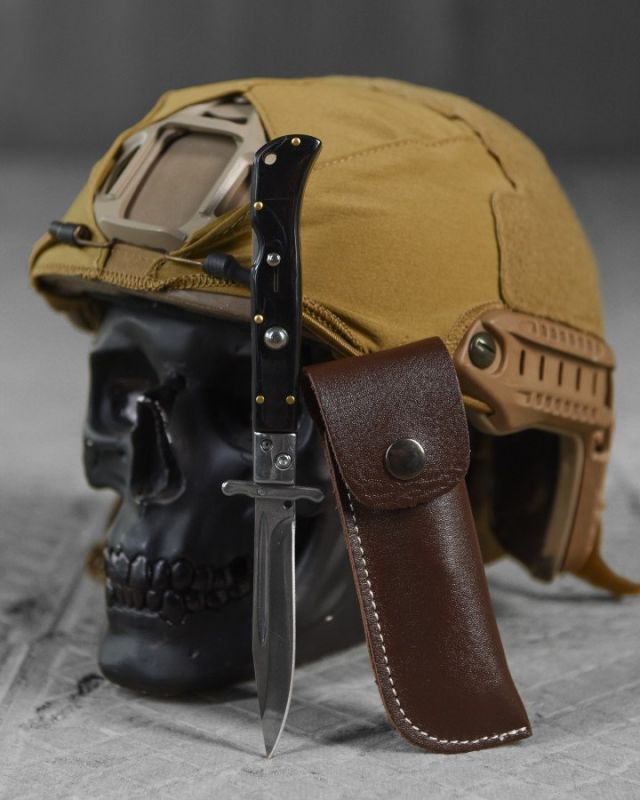 Нож выкидной SRT black НП4985