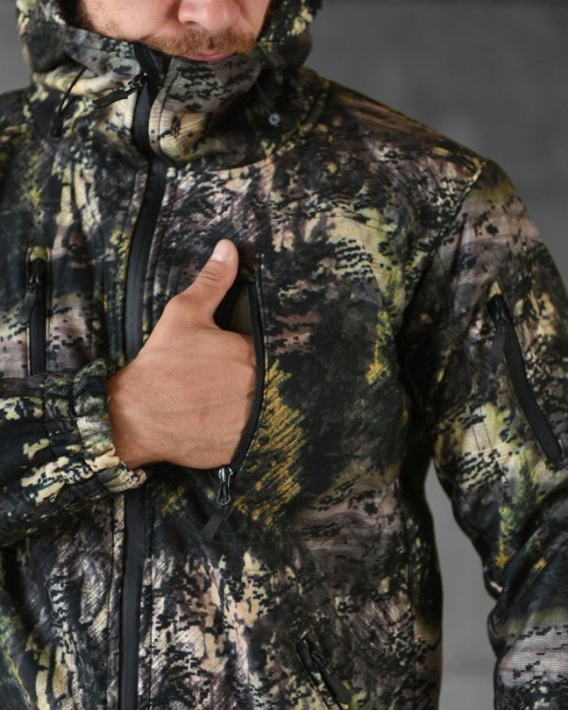 Тактический маскировочный  костюм софтшел SoftShell  permanent НП5039