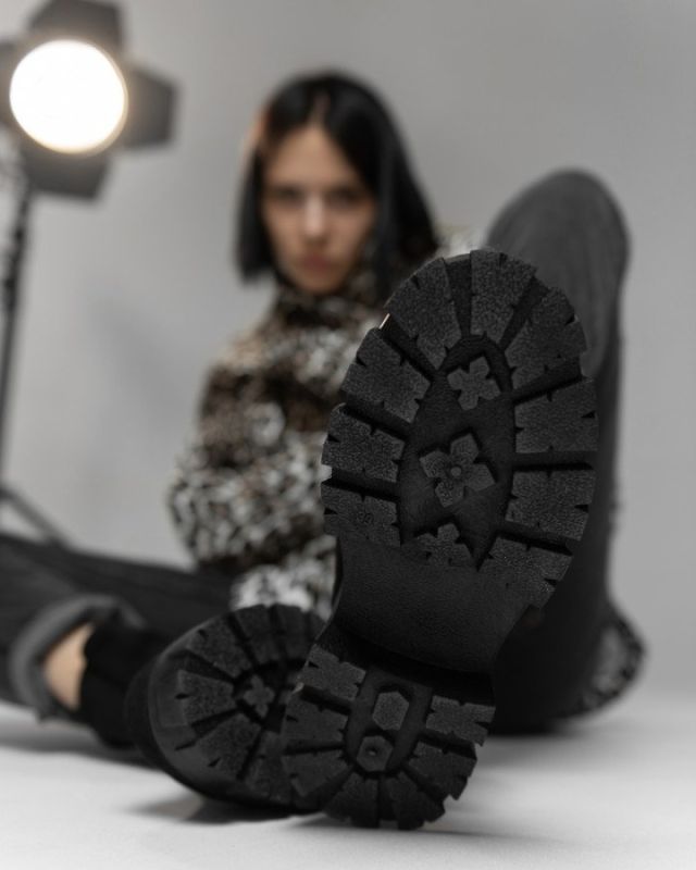 Жіночі черевики ZAM black 20-909-1 ВТ7689