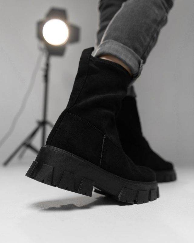 Жіночі черевики ZAM black 20-909-1 ВТ7689