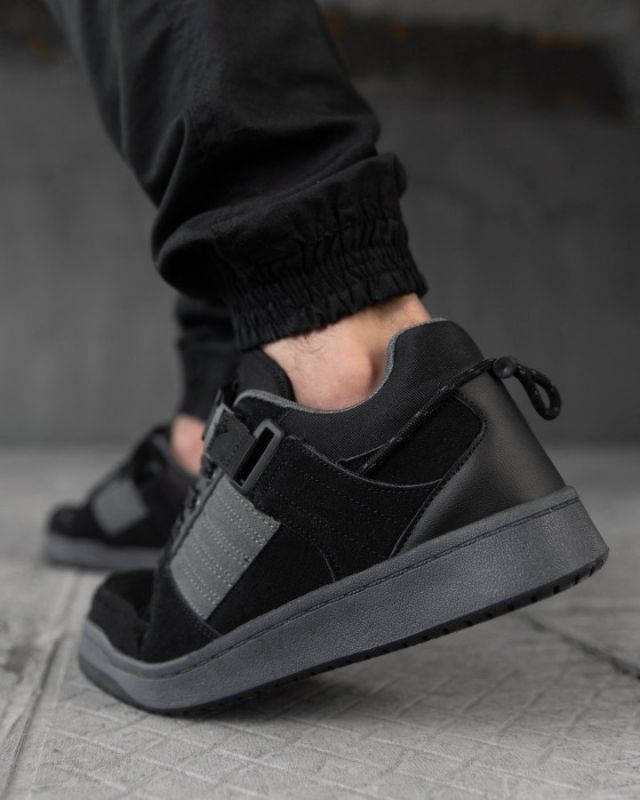 Мужские кроссовки LetS black 188-6 ВТ7698