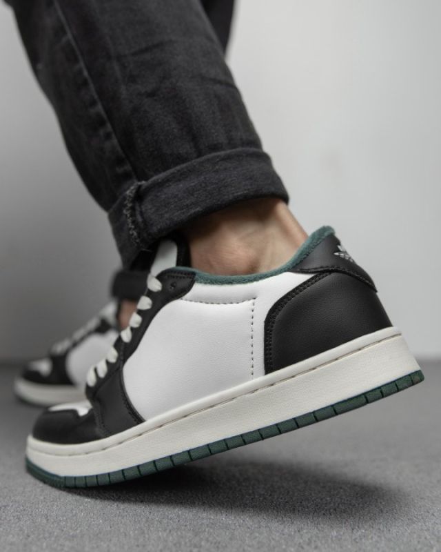 Мужские  кроссовки dunk  white/green  ТР6264