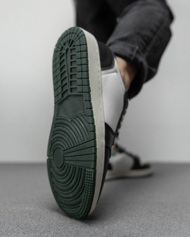 Мужские  кроссовки dunk  white/green  ТР6264