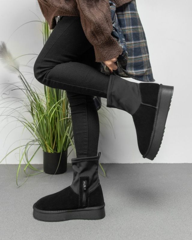 Женские уги leot black   ВТ0567