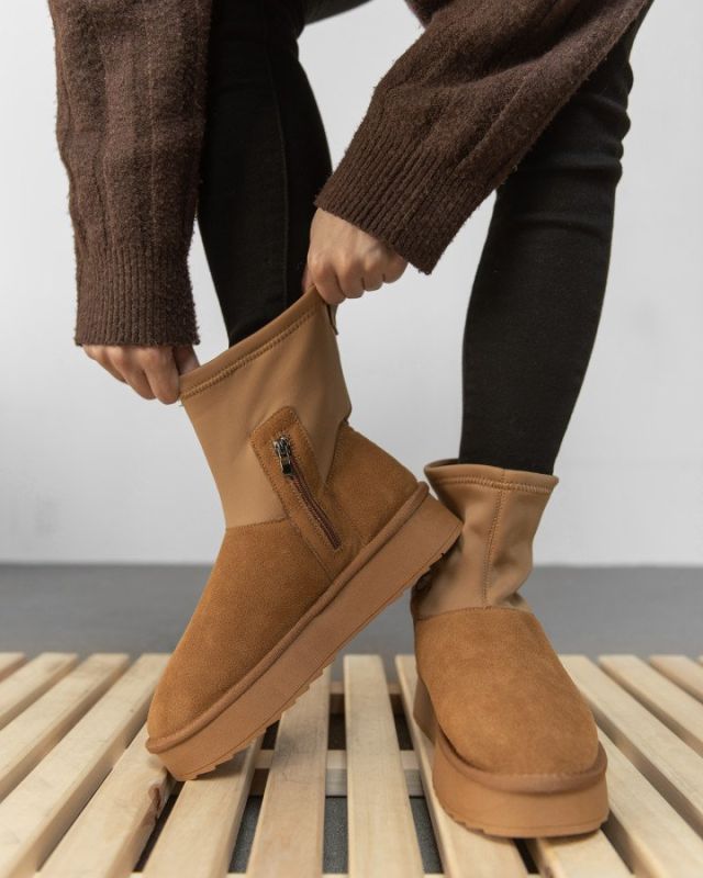 Женские уги leot  camel  ВТ0568