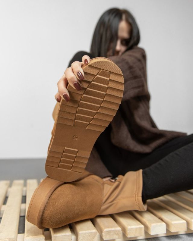 Женские уги leot  camel  ВТ0568