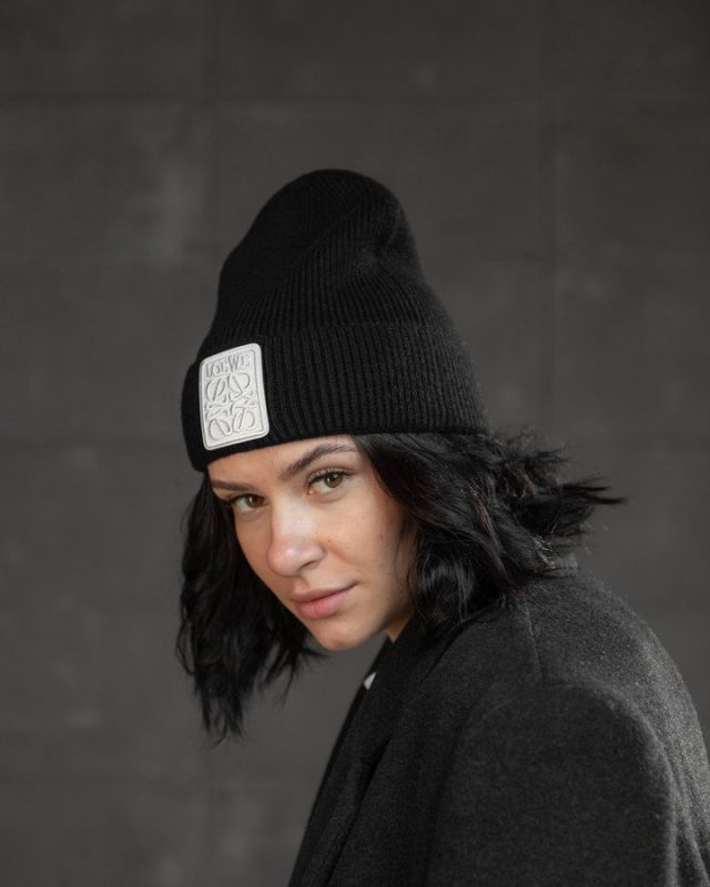 Шапка Loewe logo black ВТ8005