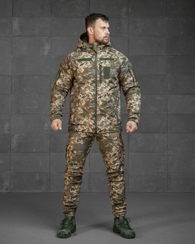 Зимний тактический костюм zero Omni-Heat  pixel ВТ7965