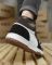 Зимние Женские кроссовки Air Force beg/black MN 10-13R ВТ0572