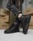 Зимние женские кроссовки black AD500-1 ВТ0576