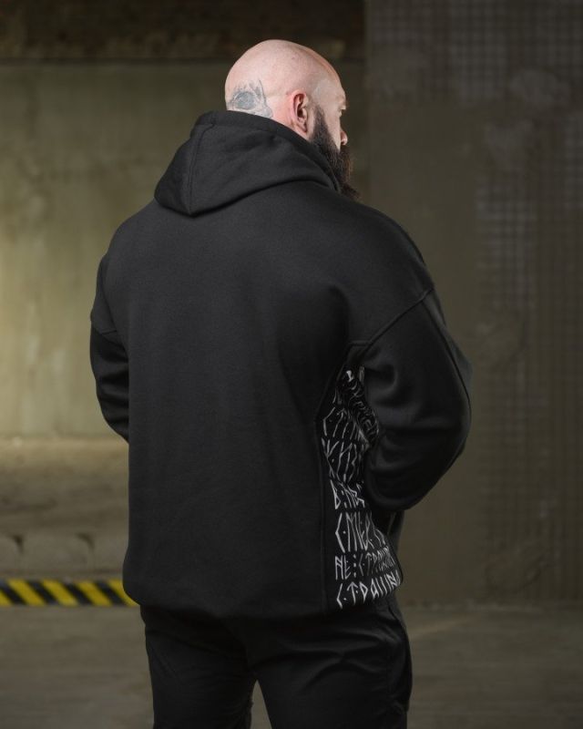 теплая худи ghetto warrior  НП4873