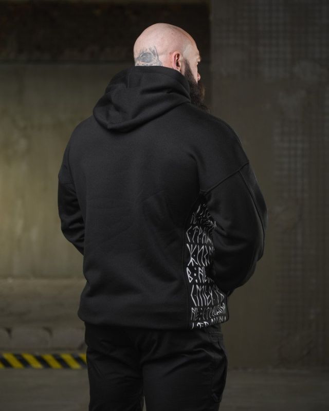 теплая худи ghetto doberman НП4856