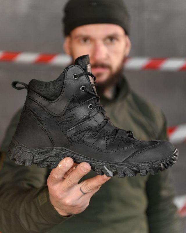 Тактические ботинки dragon  total black ОР6370